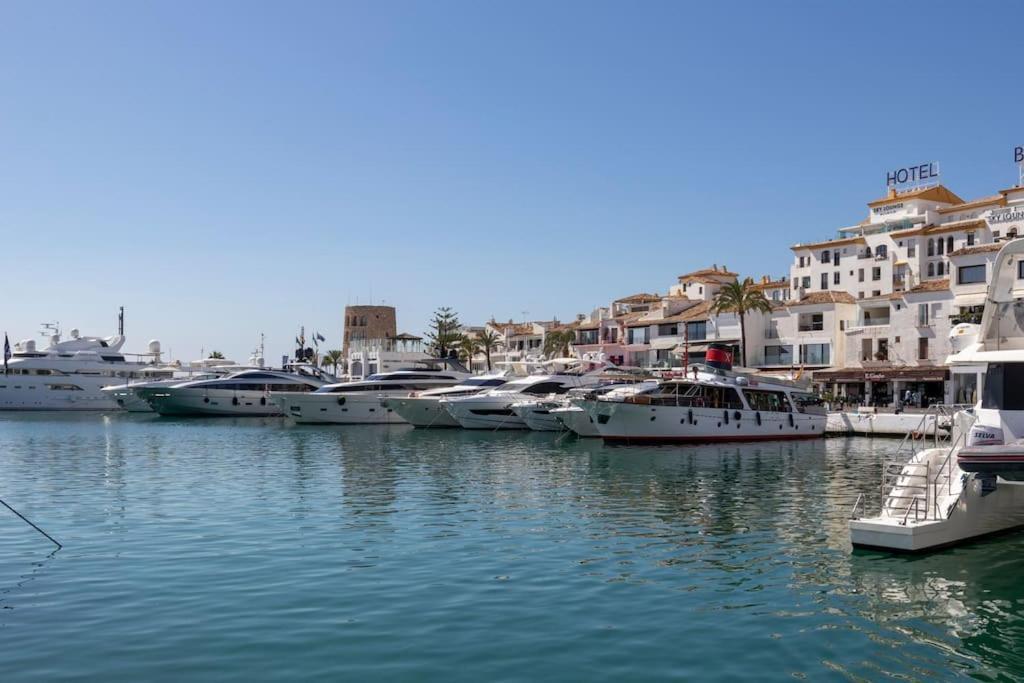Puerto Banus Luxurious Apartment In The Heart Of The Port Marbella Kültér fotó